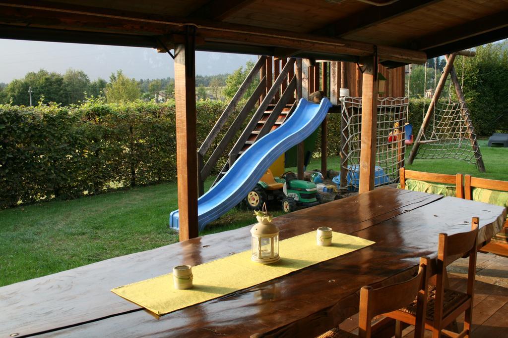 Cottage Casa Felice Clusone Bagian luar foto